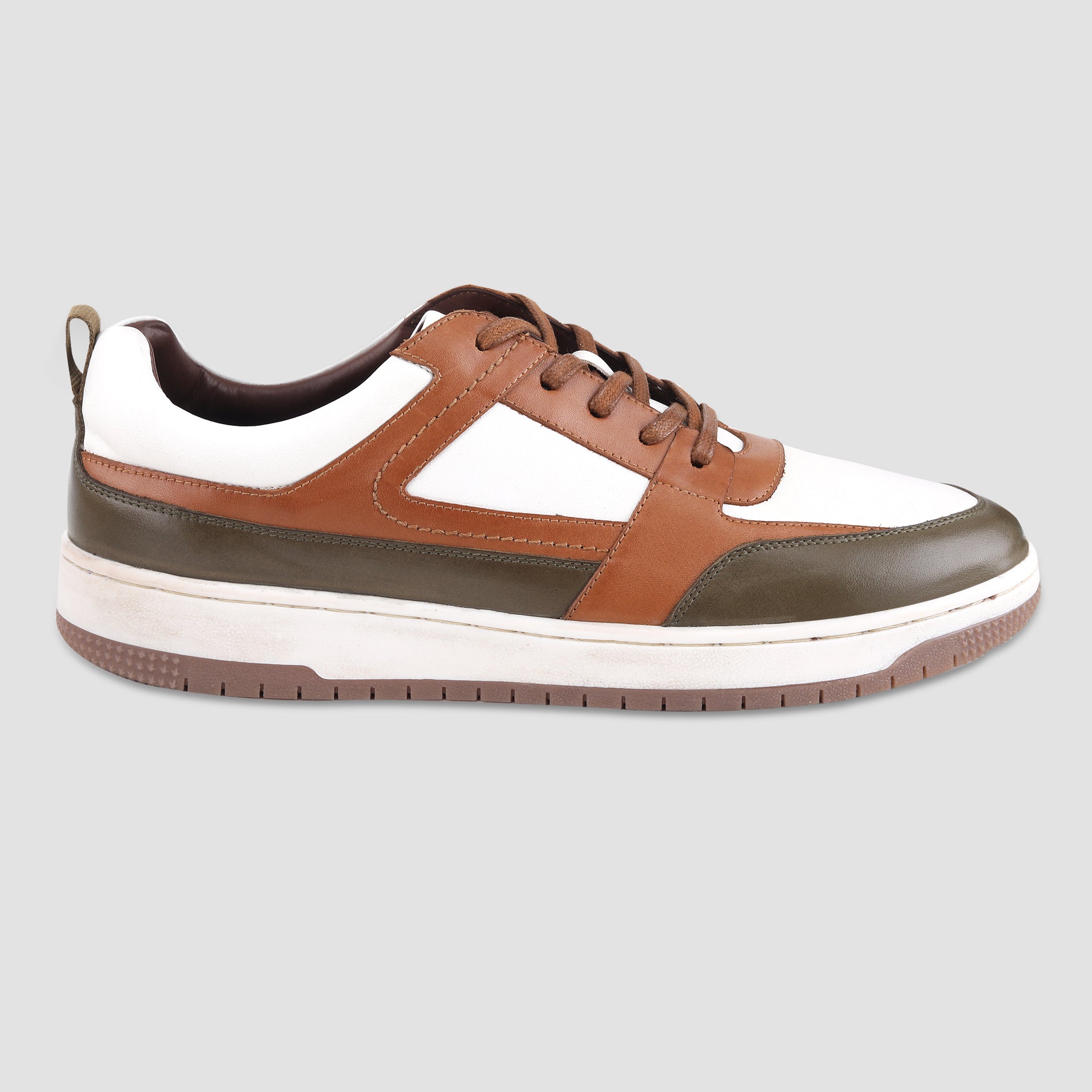 Ezok Leather Sneaker Shoes For Men